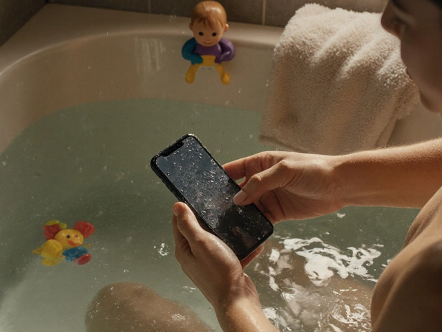 Co dělat, když se mi namočí mobil: praktický návod pro rodiče