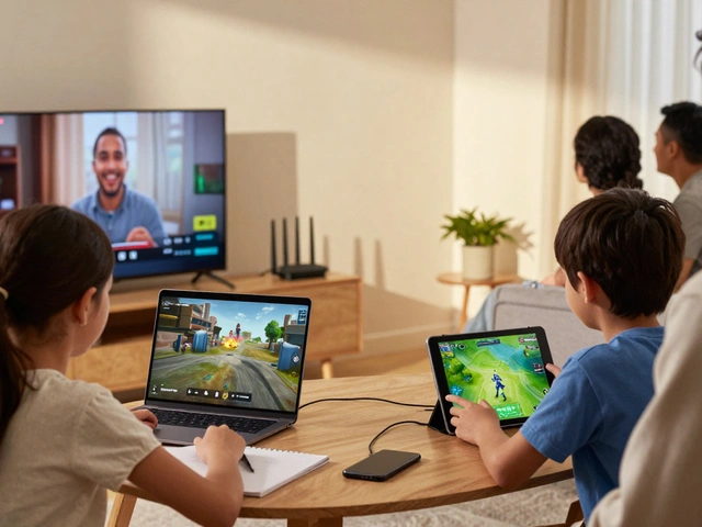 Jaká je dostačující rychlost internetu pro rodinu s dětmi?